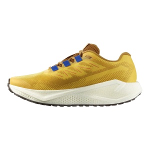 Pantofi Alergare Barbati Salomon Aero Blaze 3 Grvl Spicy Mustard/Vanilla Ice/Nautical - Img 2