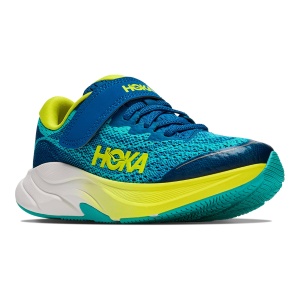 Pantofi Alergare Copii Hoka Rincon 4 Little Electric Aqua / Neon Hoka Citrus - Img 6
