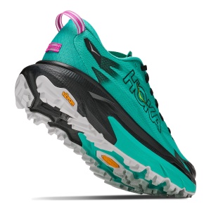 Pantofi Alergare Montana Femei Hoka Mafate 5 Black / Electric Aqua - Img 4