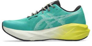 Pantofi alergare trail ASICS Novablast 5 TR bărbați - Aurora Green | Light Dust - Img 3
