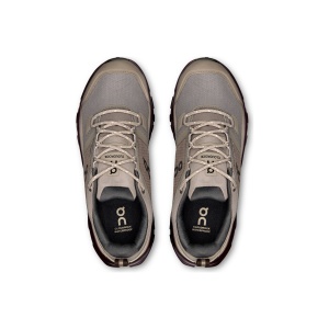 Pantofi Drumetie Femei On Cloudrock Low Waterproof Grey - Img 2