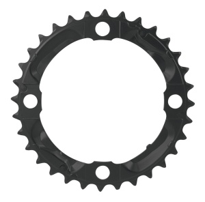Placa pedalier Shimano FCM590 32 dinti neagra - Img 2