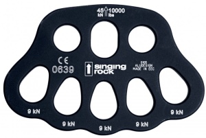 Placă pentru ancorare multiplă Singing Rock Rigging Plate 3/5 ('Labă de urs')