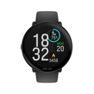 Polar - ceas fitness - Ignite 3 - negru I negru - S-L