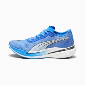 Puma - pantofi alergare pentru barbati Deviate Nitro Elite 2 - roz portocaliu orhidee albastru ultra alb - Img 3