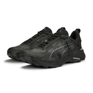 Puma - pantofi alergare trail pentru barbati Explore NITRO GTX - negri gri argintiu - Img 4