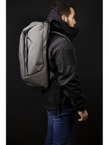 Rucsac/geanta 2 in 1 Urban Delta Tactics, impermeabil, extensibil, compartiment laptop/documente, 50x32x21 cm, 50 litri - Img 3
