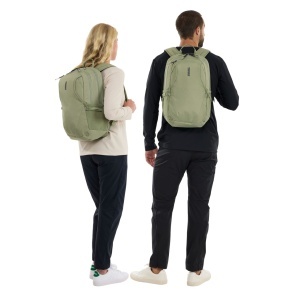 Rucsac urban cu compartiment laptop, Thule, EnRoute, 23L, Quiet Green - Img 4