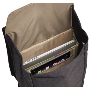 Rucsac urban cu compartiment laptop, Thule, Lithos, 16L, Black - Img 4