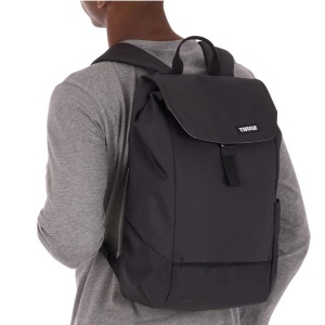 Rucsac urban cu compartiment laptop, Thule, Lithos,16L, Black - Img 5