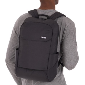 Rucsac urban cu compartiment laptop, Thule, Lithos, 20L, Black - Img 4