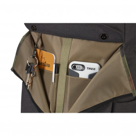 Rucsac urban cu compartiment laptop Thule LITHOS Backpack 20L, Rooibos/Forest Night - Img 5