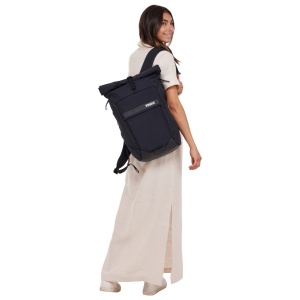 Rucsac urban cu compartiment laptop, Thule, Paramount, 24L, Black - Img 4