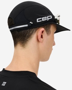 Șapcă alergare CEP Core Run Cap - neagră | reflectorizantă, protecție UV - Img 9