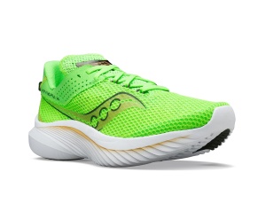 Saucony - pantofi alergare pentru barbati - Kinvara 14 - slime I gold - Img 5