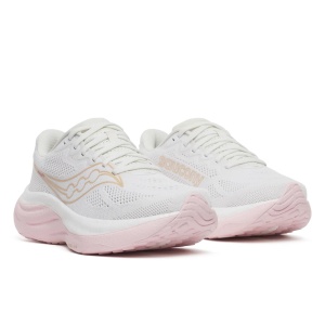 Saucony - pantofi alergare - Ride 19 Wide W - White | Silk - 37.5 - Img 3