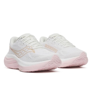 Saucony - pantofi alergare - Ride 19 Wide W - White | Silk - 37.5 - Img 11