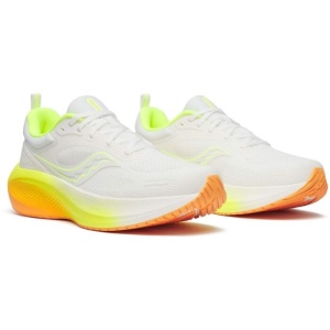 Saucony - pantofi alergare - SURGE - white | citron - Img 3