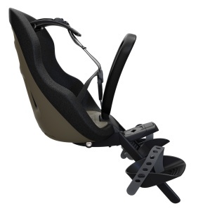 Scaun pentru copii, cu montare pe bicicleta in fata - Thule Yepp Nexxt 2 Mini Front mounted, Deep Khaki - Img 2