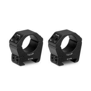 Set inele pentru luneta de 25 mm Vortex Medium SPT1-M