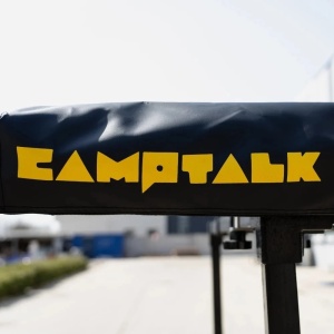Set marchiză auto cu anexă marchiză CampTalk, 250x300 cm, 7.5 m², închis complet cu podea inclusă, impermeabil, montaj rapid, compatibil cu orice mașină cu bare transversale sau roof rack - Img 2