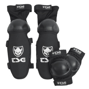 Set protectii TSG Junior-Bikeset - Black TXXS - Img 2