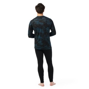 Smartwool - bluza merimo - Classic All-Season Merino Base Layer Crew Boxed - Negru - Img 2