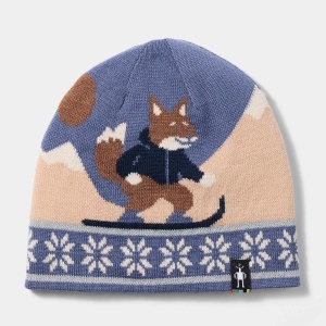 Smartwool - caciula - Reversible Art Beanie K - Nightfall Blue - L/XL - Img 3