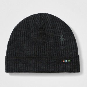 Smartwool - caciula - Thermal Merino Rib Beanie - Charcoal Heather - OS - Img 3