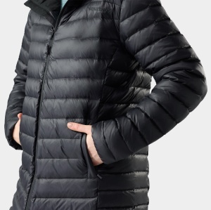 Smartwool - geaca - Winterloft Hooded Parka W - Black - M - Img 4