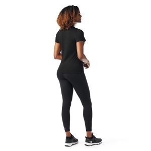 Smartwool - tricou merino - Merino Short Sleeve Tee Boxed W - negru - Img 2