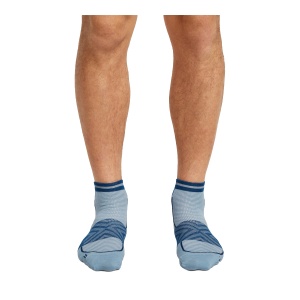 Sosete Alergare Barbati Icebreaker Merino Blend Run+ Ultralight Mini Albastru - Img 2