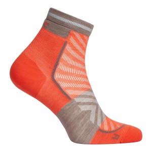Sosete Alergare Femei Icebreaker Merino Blend Run+ Ultralight Mini Portocaliu - Img 5