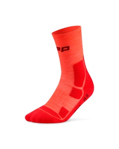 Șosete compresie hiking CEP Hiking Mid Cushion W - neon coral | roșu