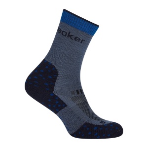 Sosete Drumetie Copii Icebreaker Merino Hike+ Light Crew Navy