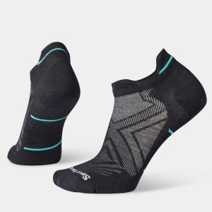 Șosete Merino alergare Smartwool Run - negru | Low Ankle | Zero Cushion