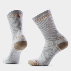 Șosete Merino hiking Smartwool Hike - gri deschis | Crew | Light Cushion