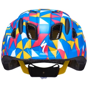 Specialized - casca ciclism copii Mio Toddler MIPS (1.5 – 4 ani) - albastru galben model geometric - Img 4