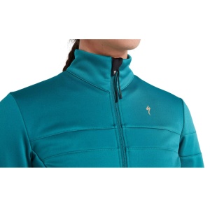 Specialized - jacheta ciclism femei soft shell, cu protectie vant si ploaie RBX Comp - albastru tropical teal