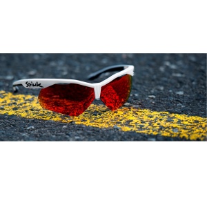 Spiuk - ochelari soare sport Ventix K, 2 lentile de schimb Nittix transparent si rosu oglinda - rama rosie neagra - Img 5