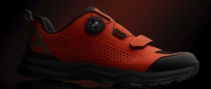 Spiuk - Pantofi ciclism MTB AMARA shoes - portocaliu intens scarlet negru - Img 5