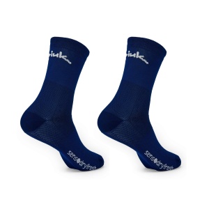 Spiuk - Set sosete ciclism medii ANATOMIC medium long 2 socks pack - bleumarin - Img 2