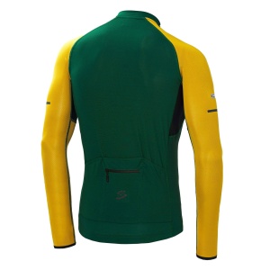 Spiuk - Tricou ciclism maneca lunga pentru barbati HELIOS SUMMER LS JERSEY - verde galben - Img 2