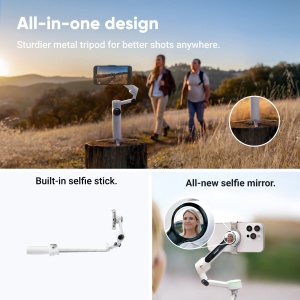 Stabilizator smartphone Insta360 Flow 2 Pro - alb Arctic White - Img 6