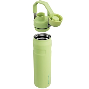 Stanley -termos tip sticla Aerolight Iceflow Fast Flow Lid bottle - verde deschis citrice - 591 ml - Img 5