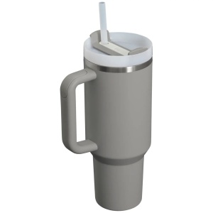 Stanley - termos tip sticla cu pai - Quencher H2.0 Tumbler - Ash - 1.18L - Img 2