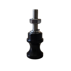 Suport Cârlig Troliu Universal din Aluminiu, Montare Universală Bolt-On, Negru, EMD4X4 - Img 2