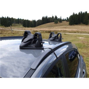 Suport schi Menabo Shuttle cu prindere magnetica, 2 perechi ski - Img 4