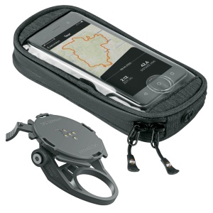 Suport telefon SKS Compit cu prindere pe pipa + Gentuta telefon SKS SmartBag