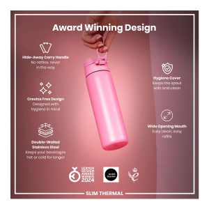 Termos ION8 Inox Rose Bloom 500ML - Img 2
